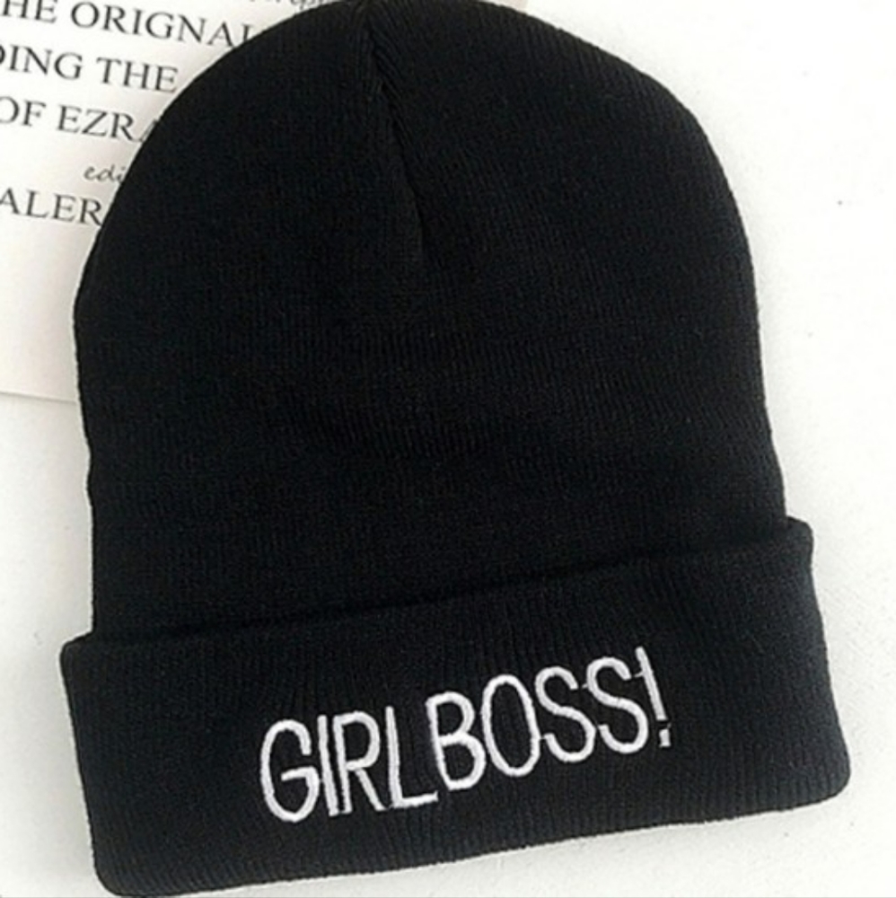 Girl Boss Knit hat
